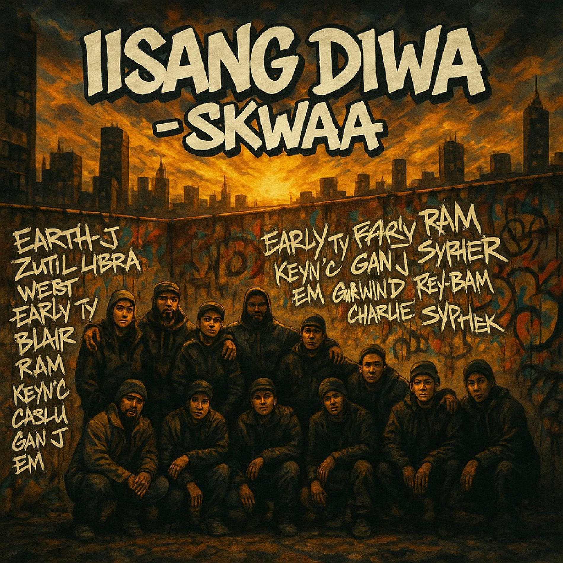 Album cover of IISANG DIWA (feat. EARTH-J, Zutil Libra, WEST, Early Ty, BLAIR, RAM, Keyn'C, CASLU, GAN J, EM, YEN, Garwin D, Rey-Bam, CHARLIE & S