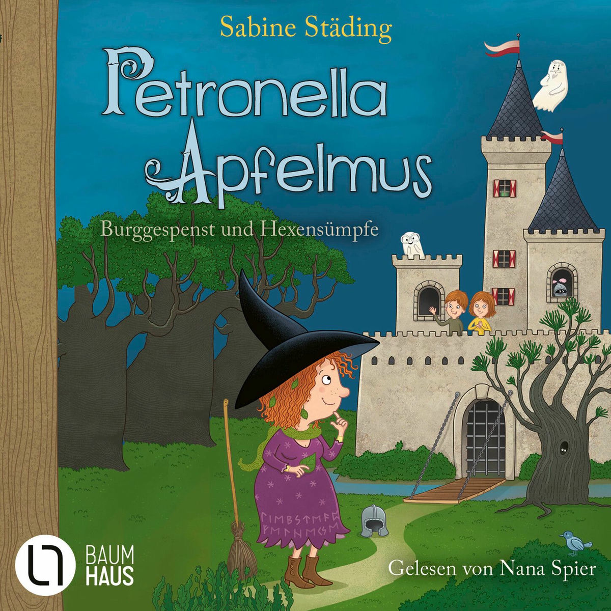 Album cover of Burggespenst und Hexensümpfe - Petronella Apfelmus, Teil 11 (Gekürzt)