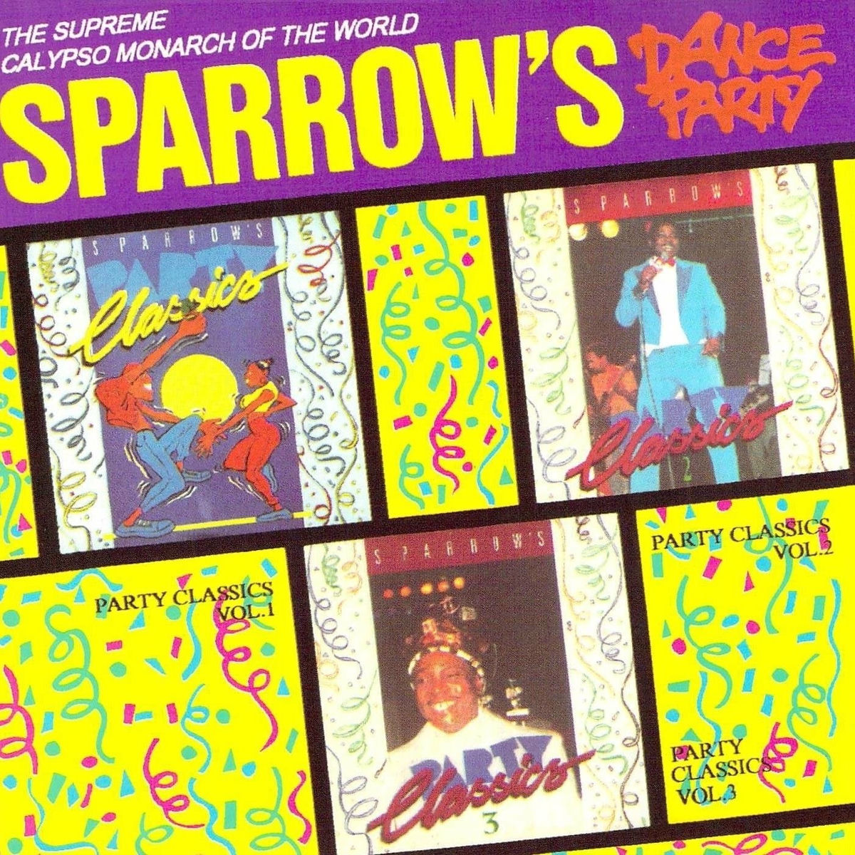 洋楽 Mighty Sparrow / Party Classics 3 Mighty Sparrow – Party Classics 3 – Vinyl (LP), 1990