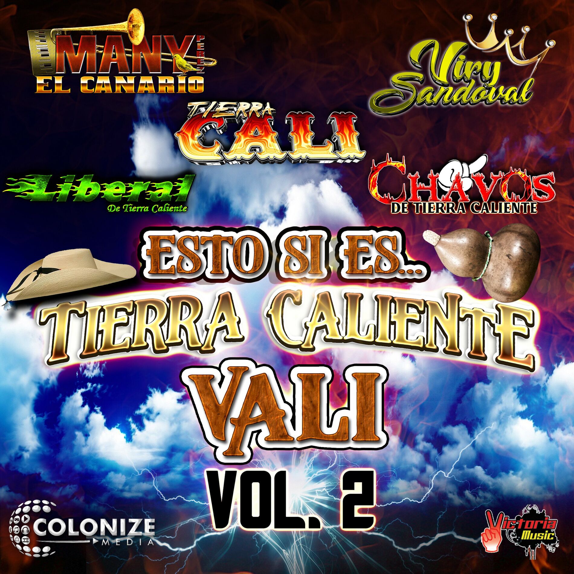 Album cover of Esto Si Es Tierra Caliente Vali Vol. 2
