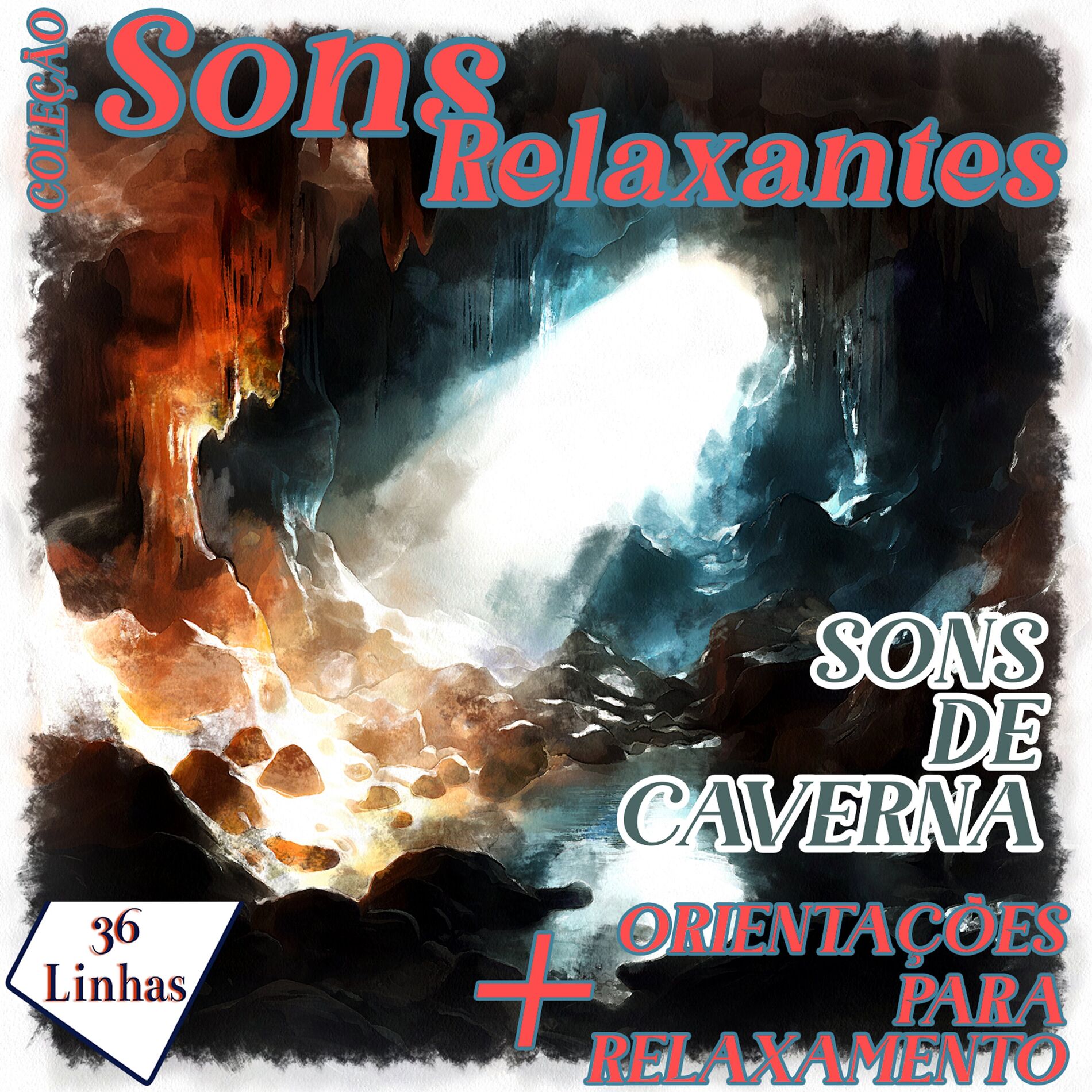 Album cover of Coleção Sons Relaxantes - sons de caverna
