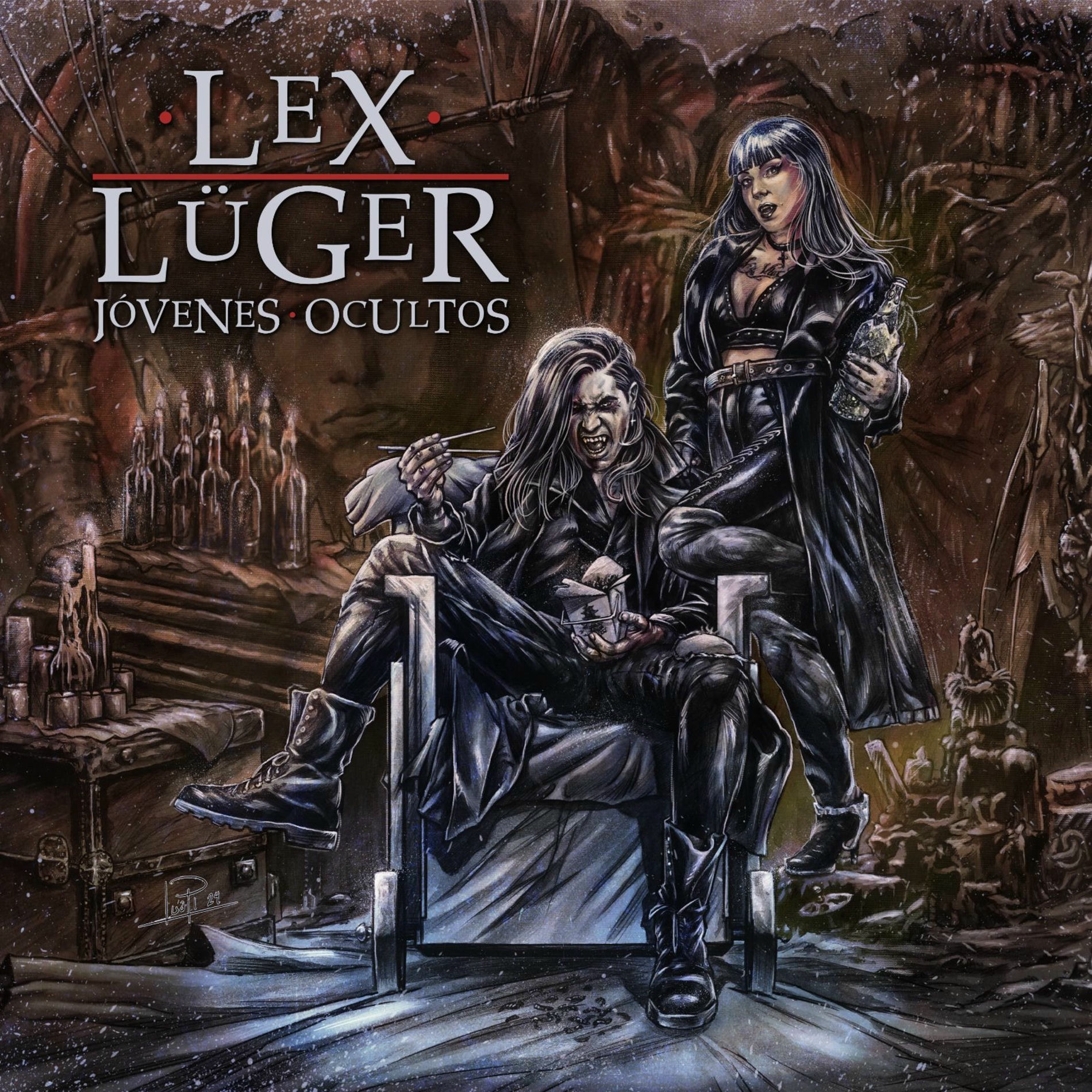 Album cover of Jóvenes Ocultos