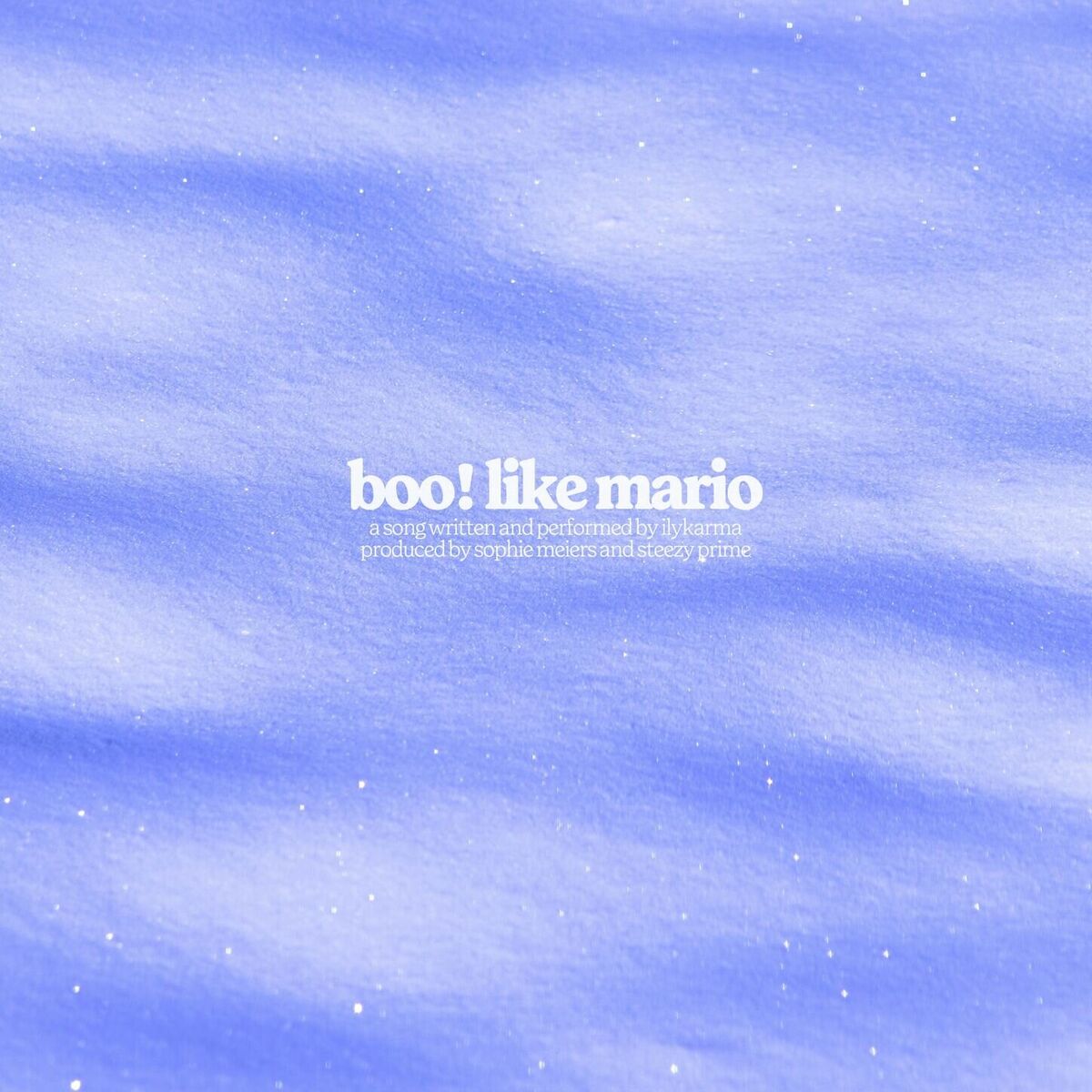 Album cover of boo! like mario