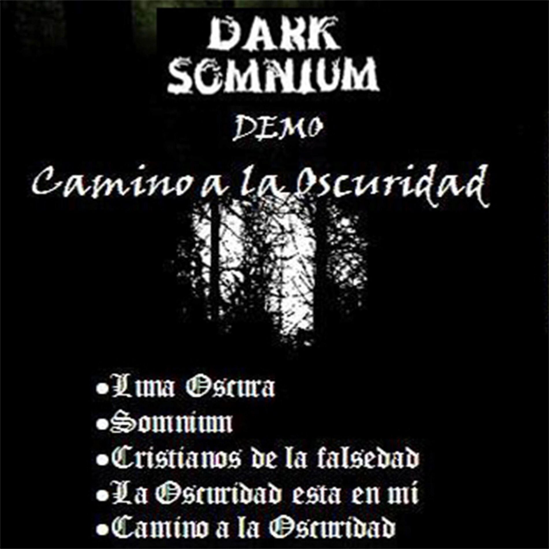 Album cover of Camino a la oscuridad