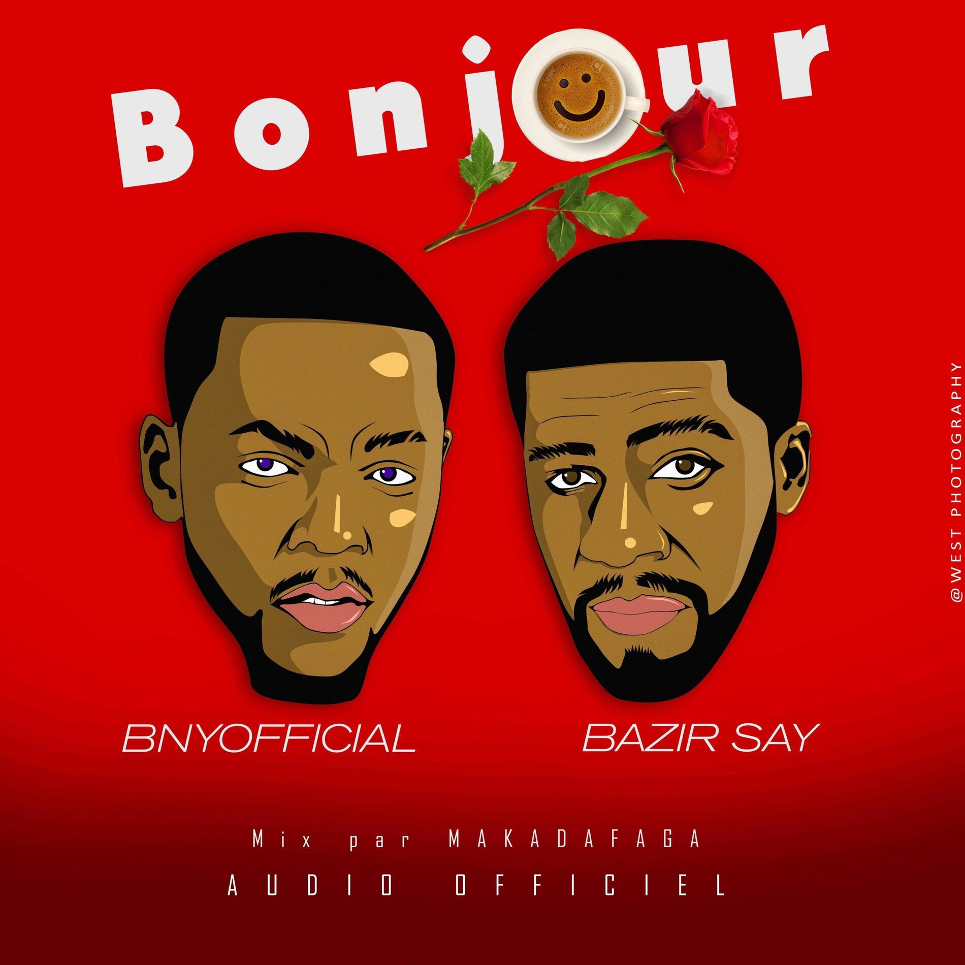 Album cover of Bonjour (feat. Bnyofficial & Bazir say)