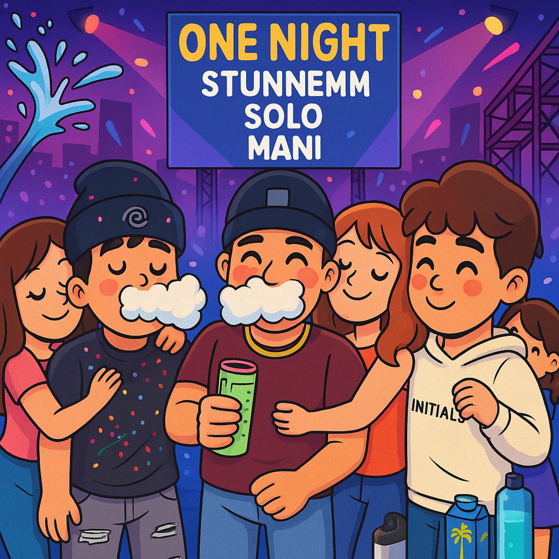 Album cover of One Night (feat. Solo & Mani)
