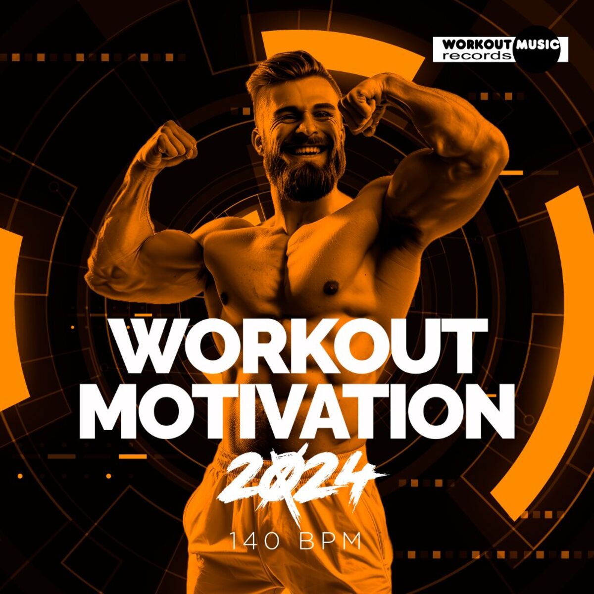 Album cover of Workout Motivation 2024: 140 bpm