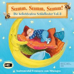 Cover of Summ, Summ, Summ! - Die beliebtesten Schlaflieder, Vol. 3 (Instrumentalversion zum Mitsingen)
