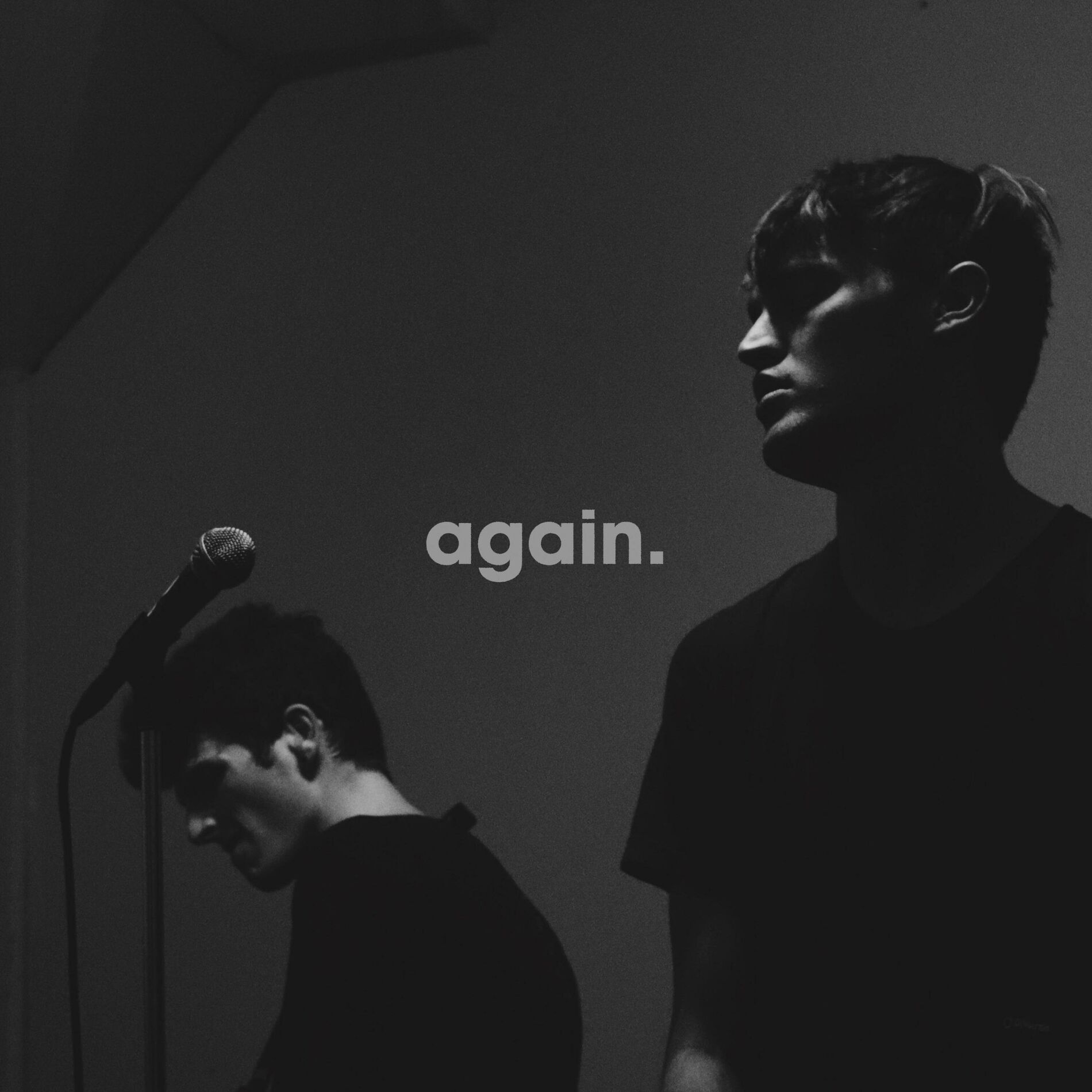 Album cover of again.