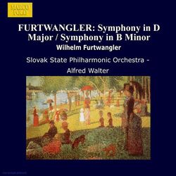 Cover of Furtwangler: Symphony in D Major / Symphony in B Minor