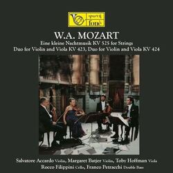 Cover of Mozart: KV 525, KV 423, KV 424