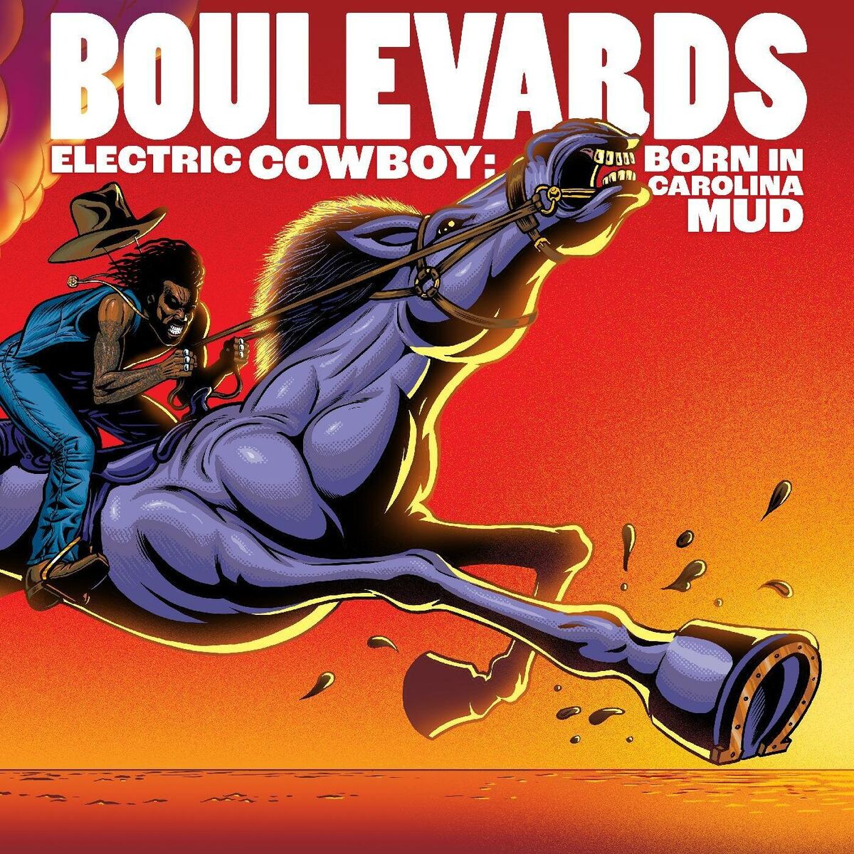 Album cover of Electric Cowboy: Born in Carolina Mud