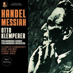 Cover of Handel: Messiah, HWV 56 by Otto Klemperer (2024 Remastered, London 1964)