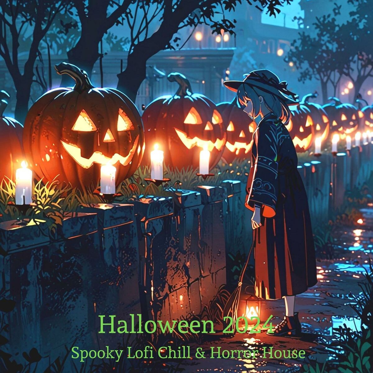 Album cover of Halloween 2024: Spooky Lofi Chill & Horror House