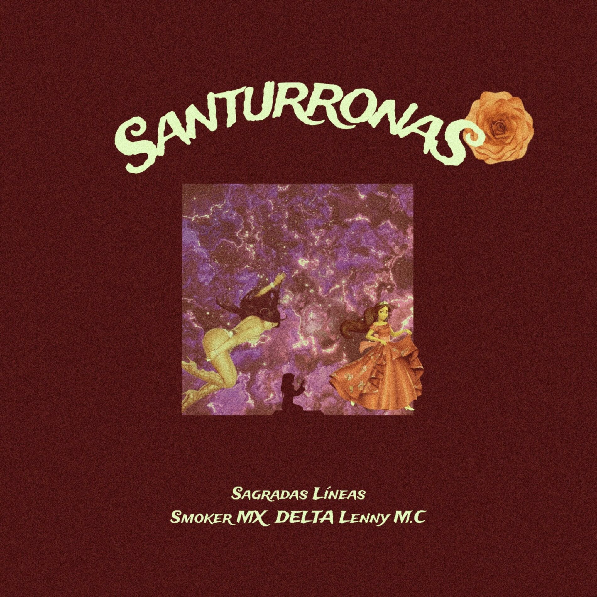 Album cover of SANTURRONAS (feat. Sagradas Líneas, Smoker MX & DELTA)