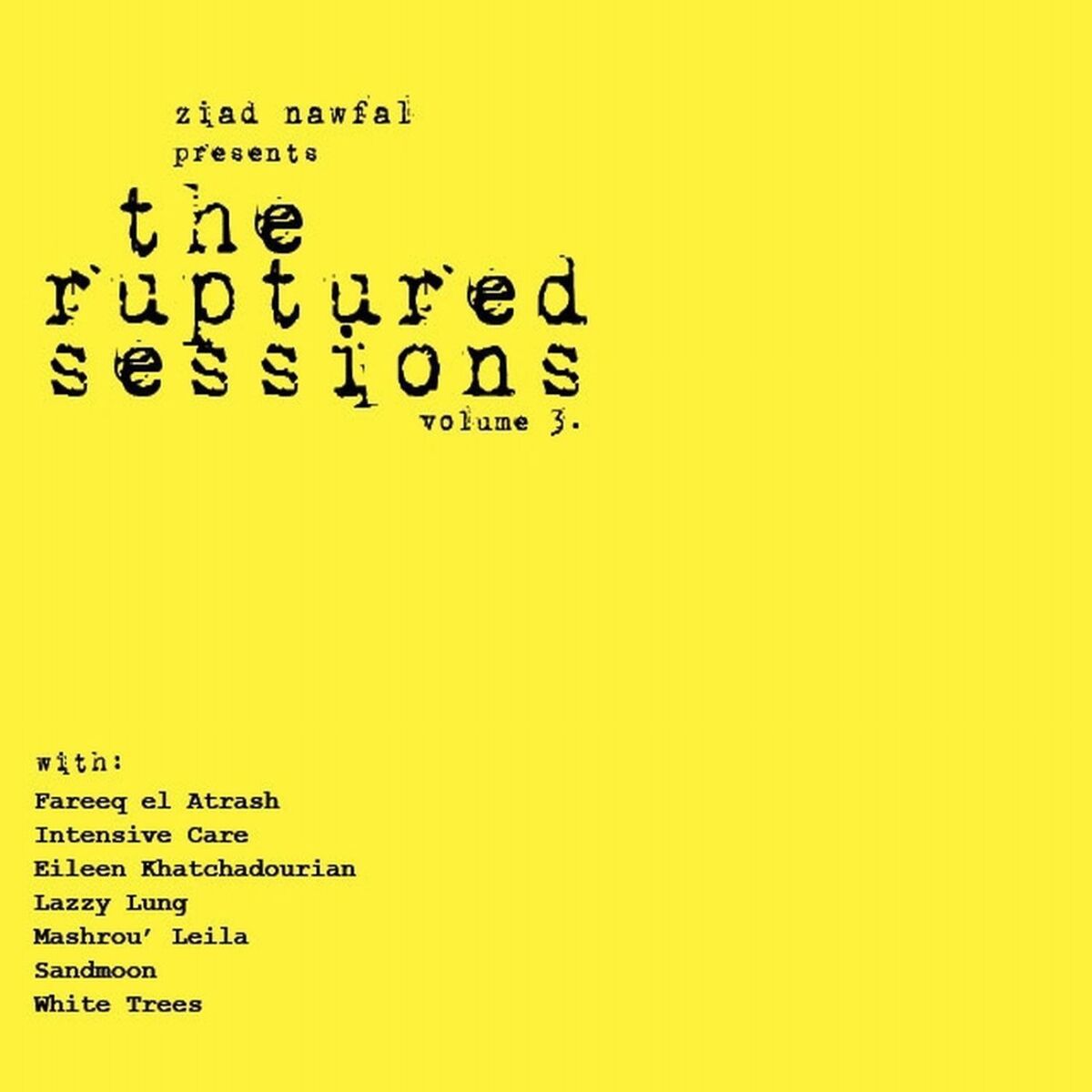 Album cover of Ruptured Sessions Vol. 3