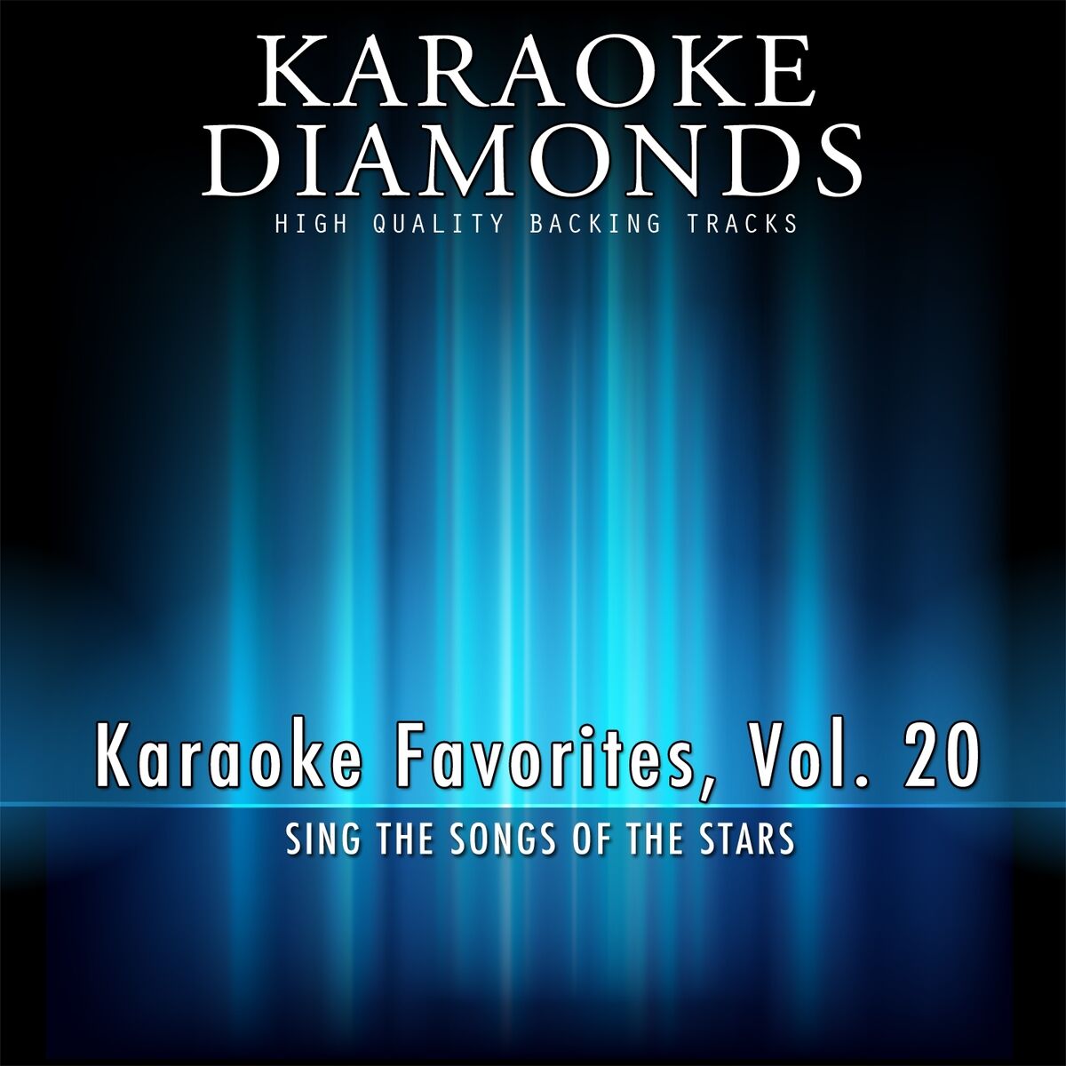 Album cover of Karaoke Diamonds : Karaoke Favorites, Vol. 20 (Karaoke Version) (Sing the Songs of the Stars)