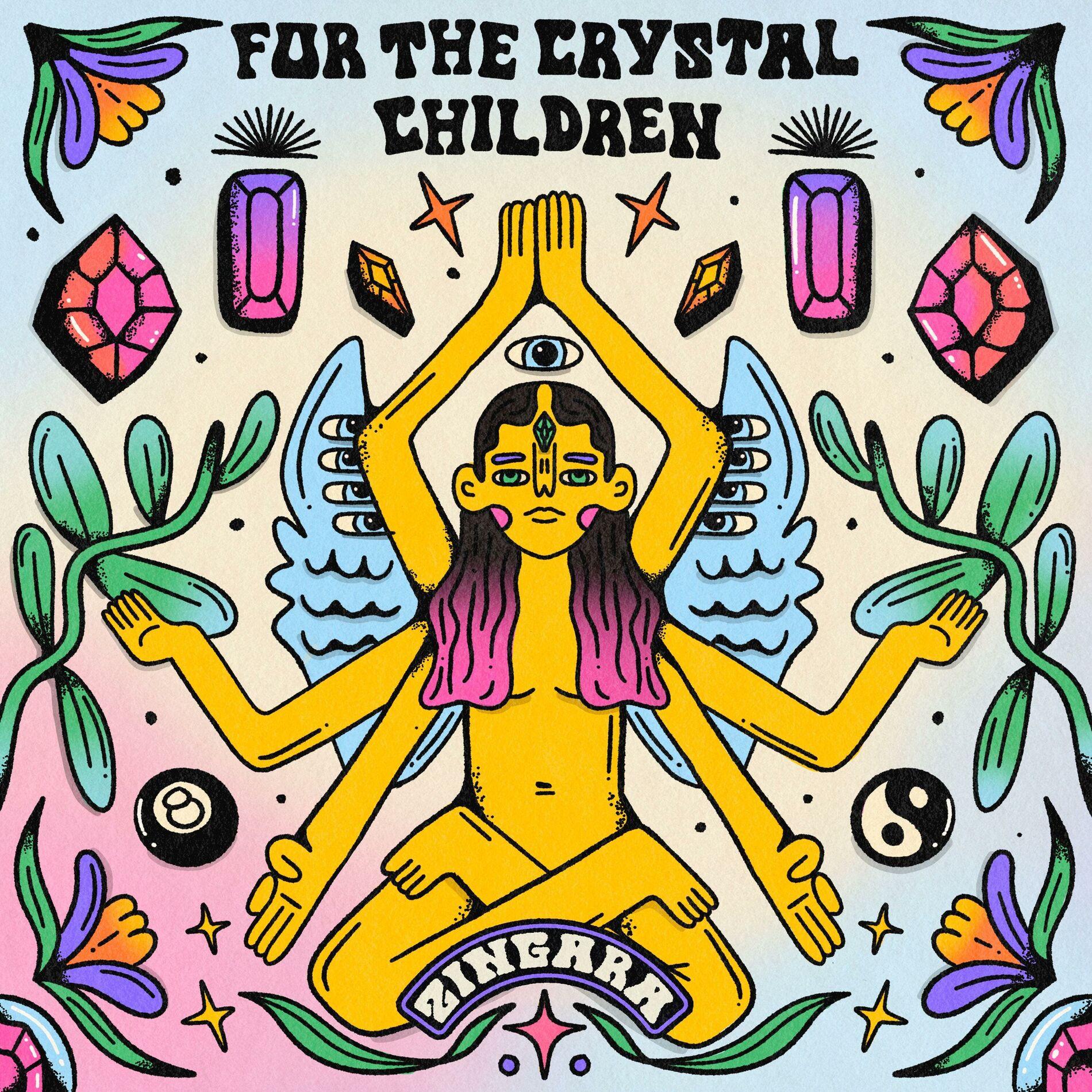 Album cover of For The Crystal Children