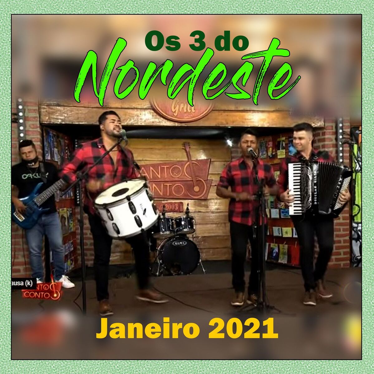 Album cover of Botando Quente - OS 3 DO NORDESTE