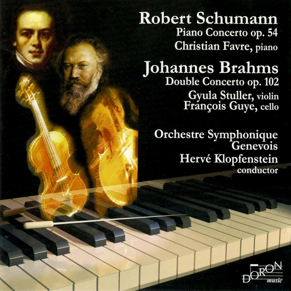 Picture of Schumann: Piano Concerto, Op. 54 & Brahms: Concerto for Violin and Cello, Op. 102