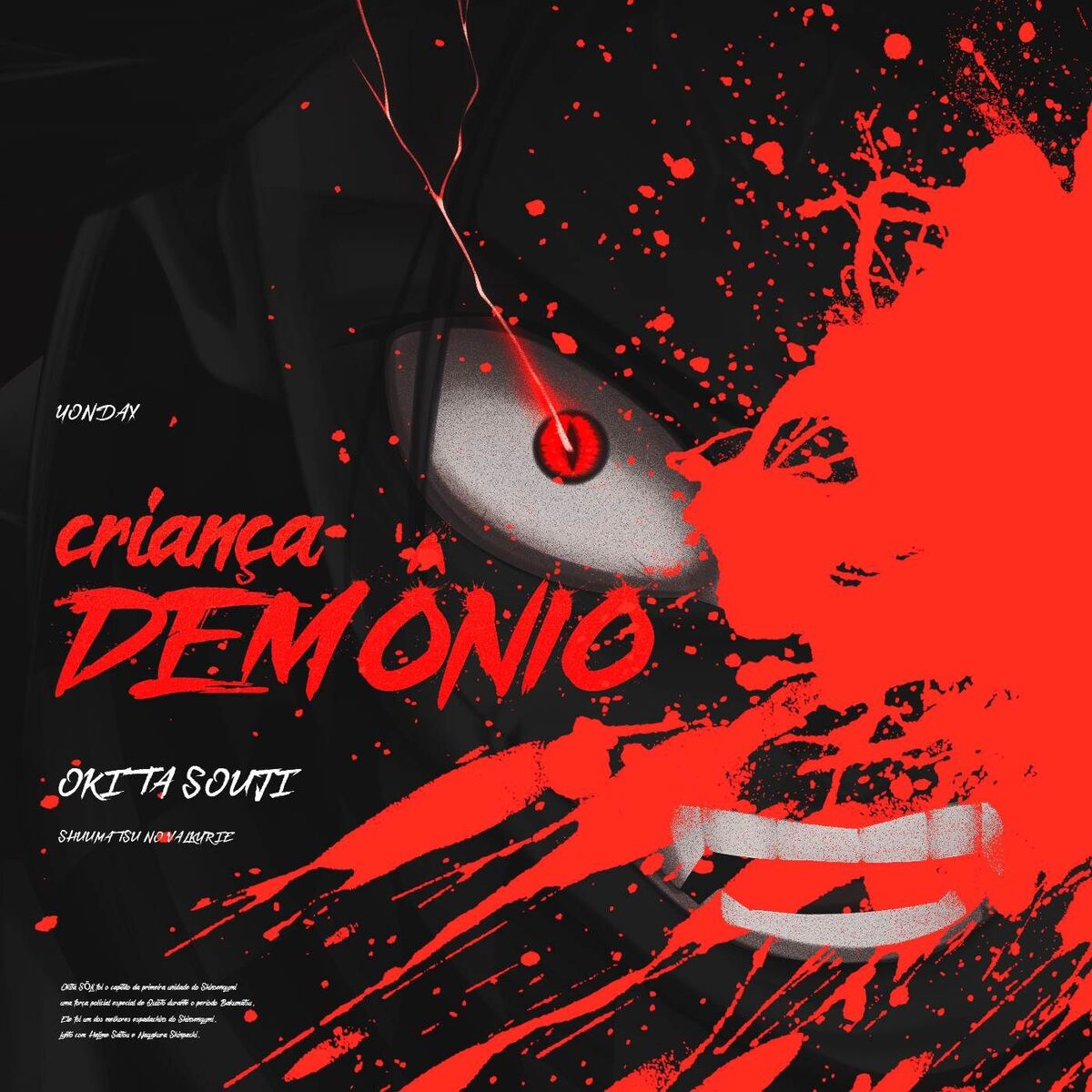 Album cover of A criança demônio: Okita Souji