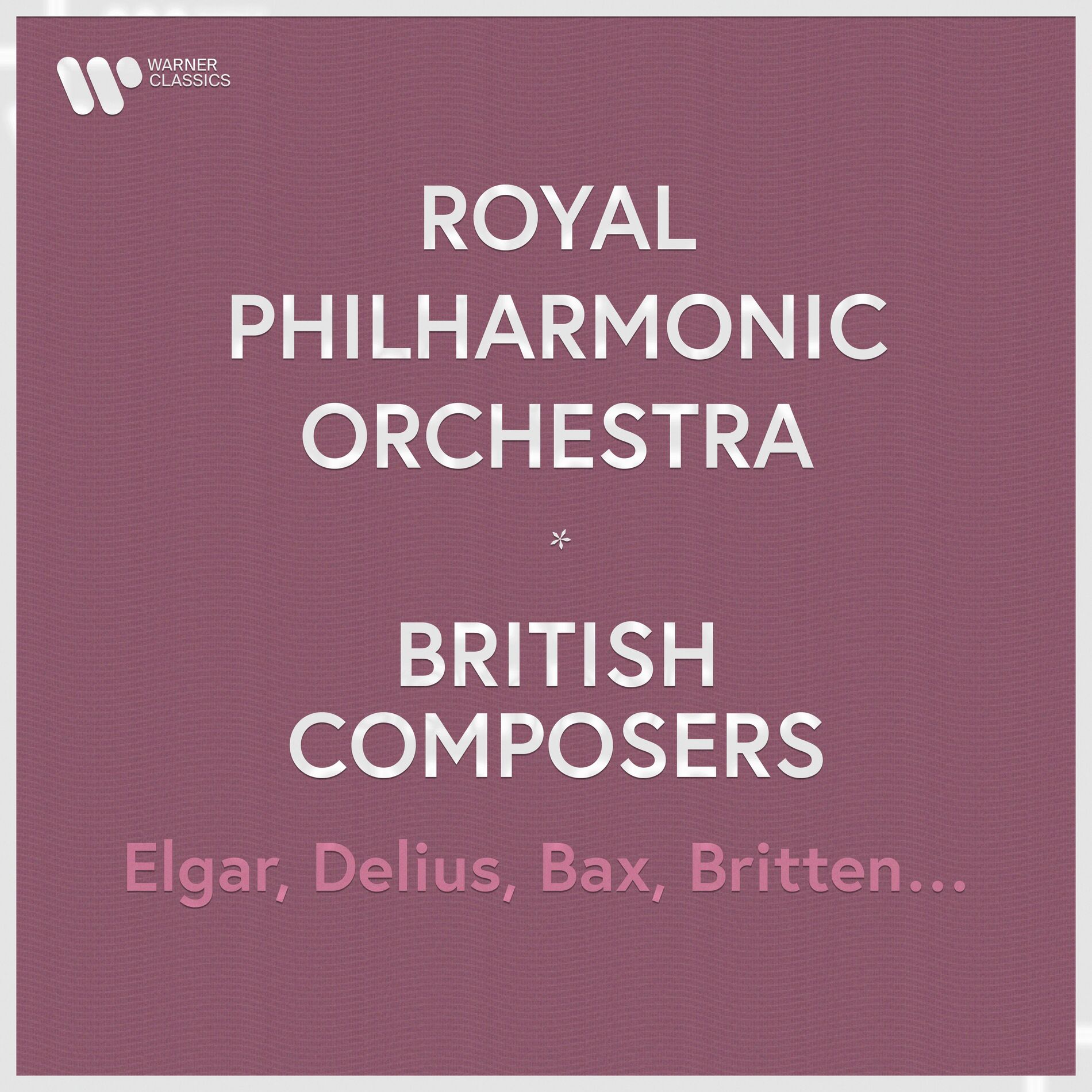 Album cover of Royal Philharmonic Orchestra - British Composers. Elgar, Holst, Bax, Delius...