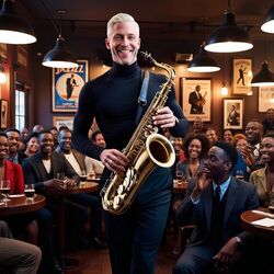 Cover of Saxofone, Por Que Choras?