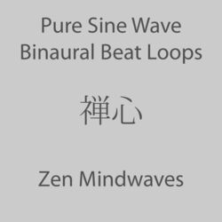 Cover of Pure Sine Wave Binaural Beat Loops
