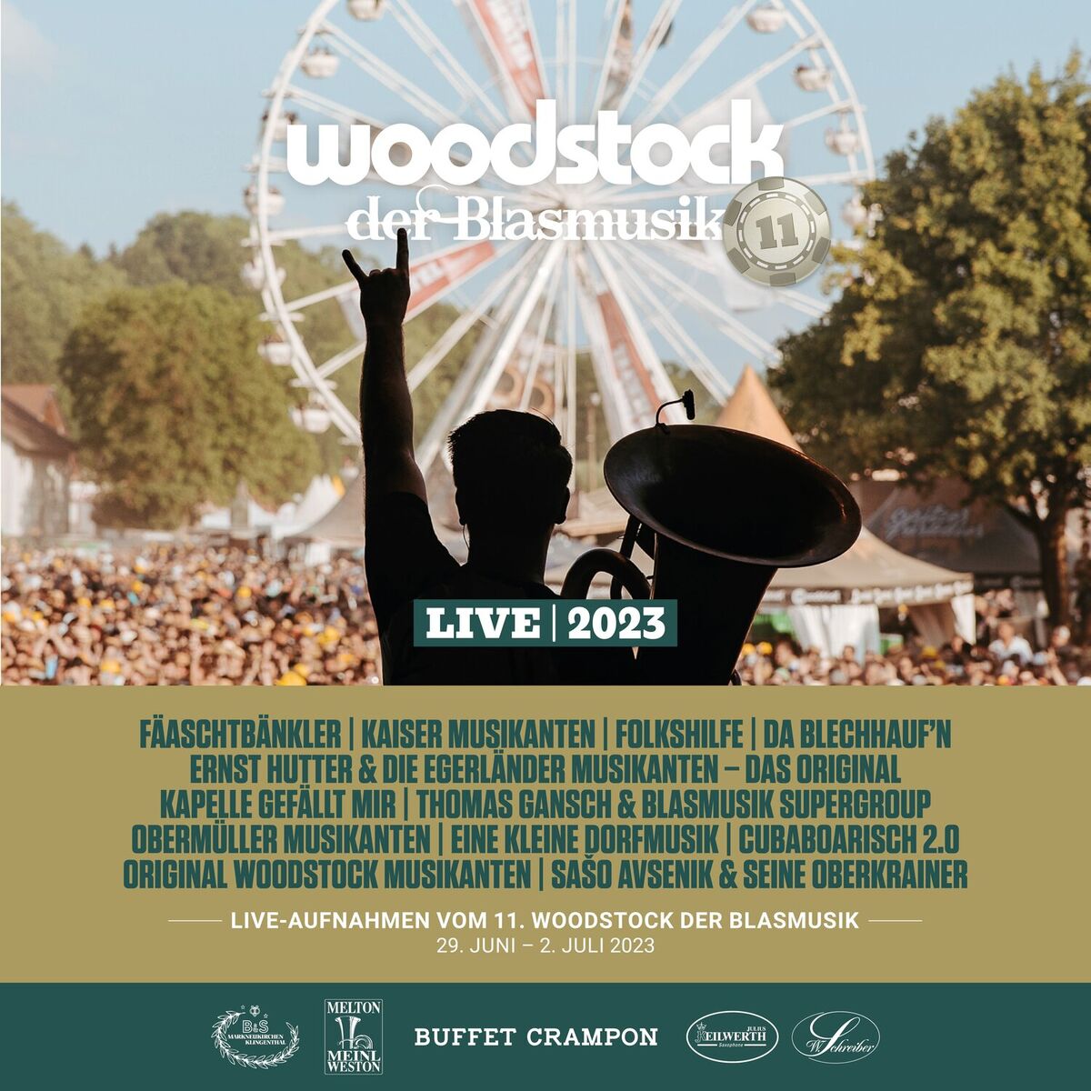 Album cover of Woodstock der Blasmusik 2023 (LIVE)