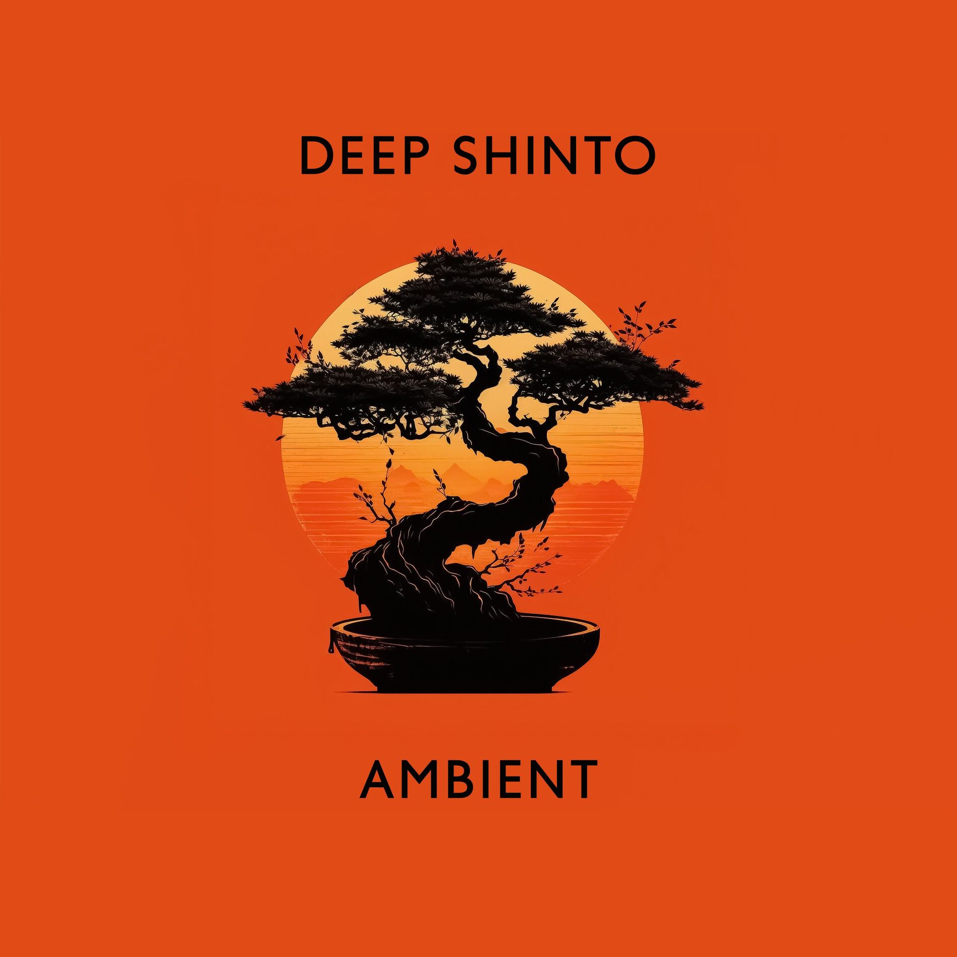 Album cover of Deep Shinto Ambient: Japanese Bamboo Flute, Body, Mind & Soul, Positive Thinking