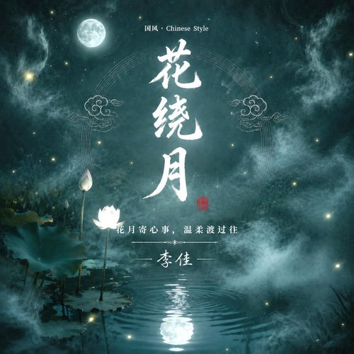 花绕月