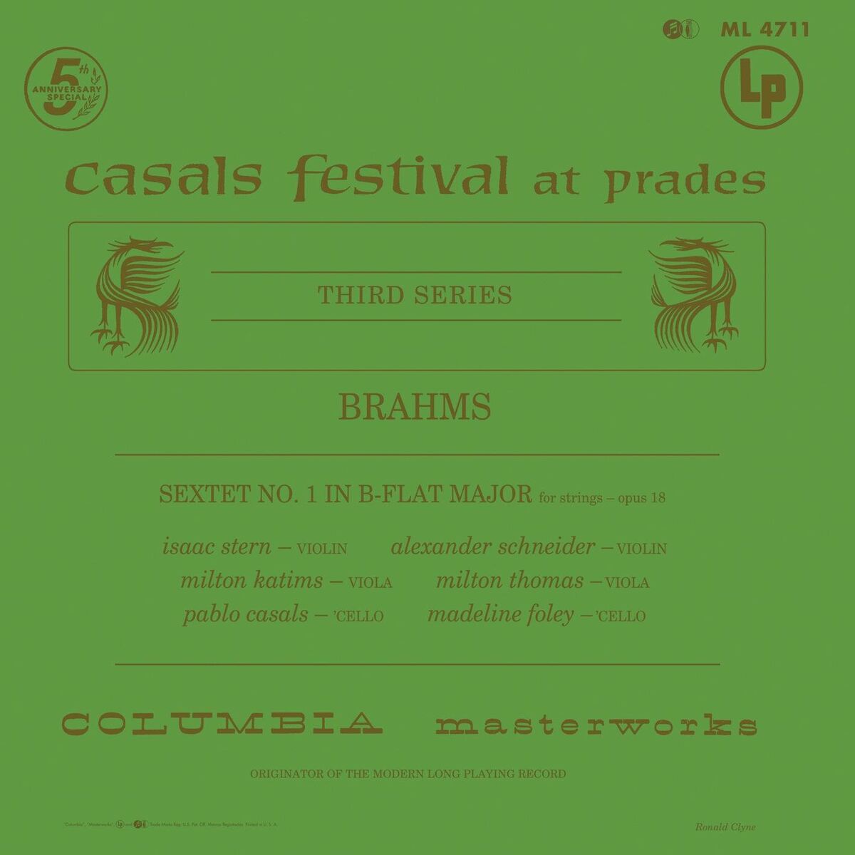 Album cover of String Sextet No. 1 in B-Flat Major, Op. 18 : II. Andante ma moderato