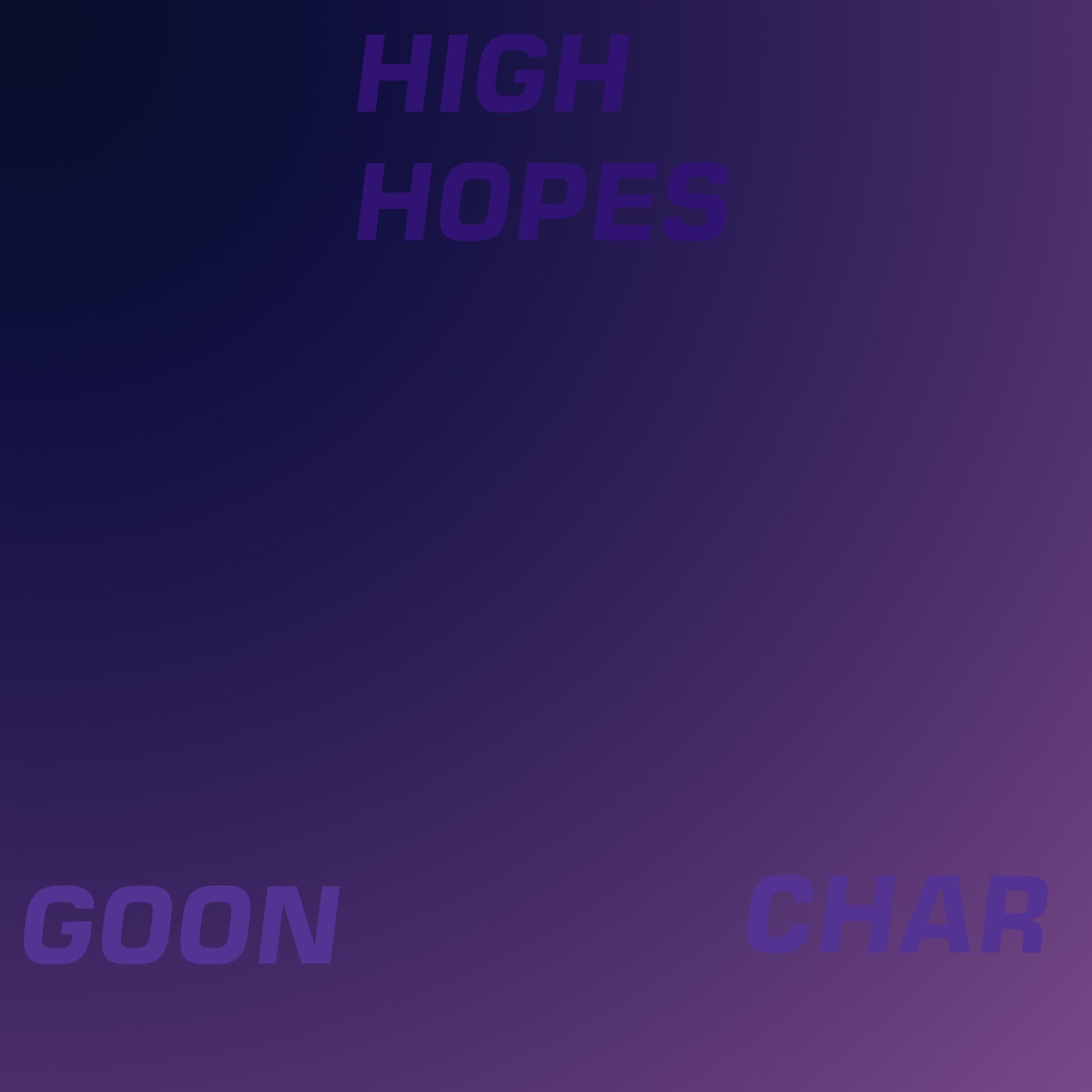 Album cover of High Hopes (feat. char)