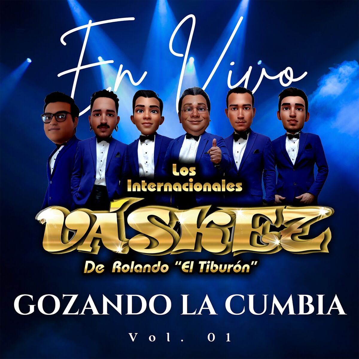 Album cover of Gozando La Cumbia En Vivo (Vol.1)