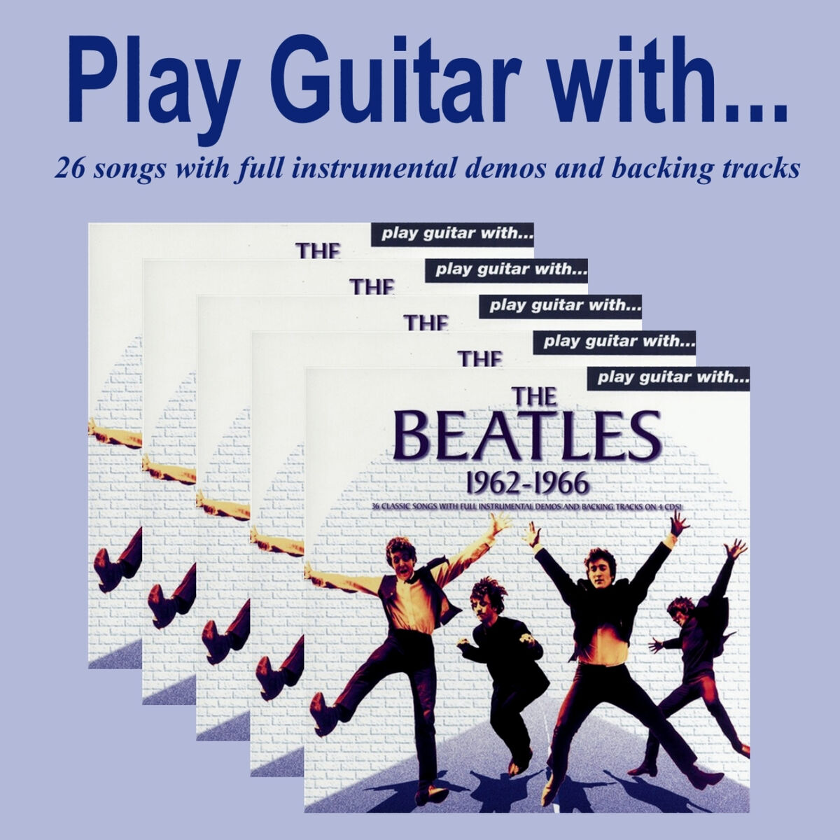 Album cover of Play Guitar With The Beatles 1962-1966
