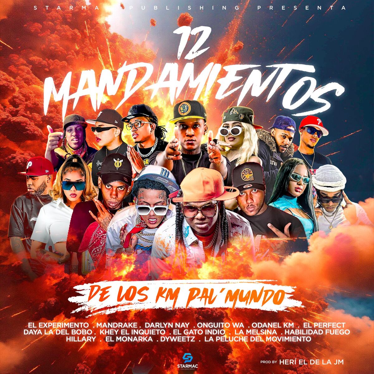 Album cover of 12 Mandamientos (De Los Km Pal Mundo)