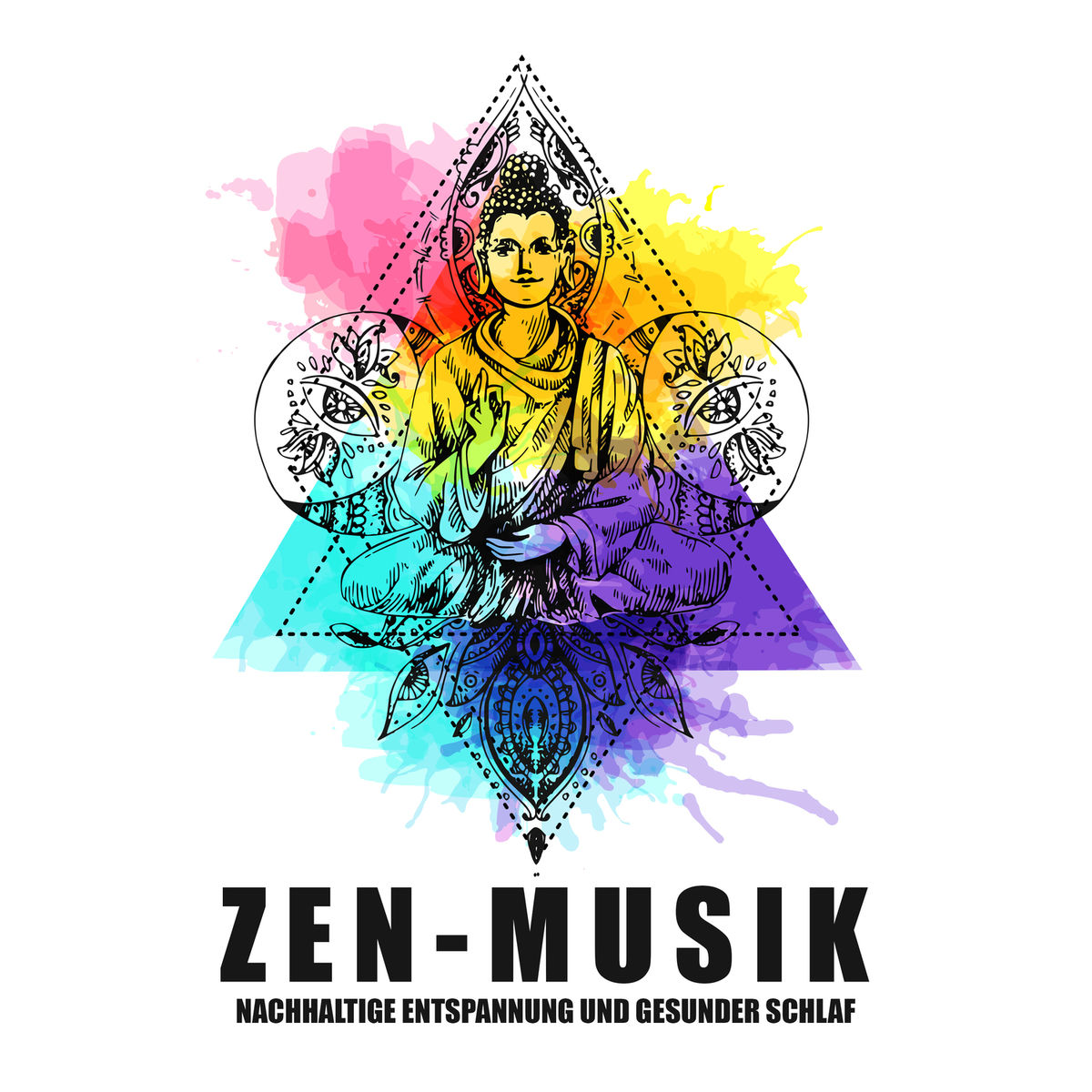 Album cover of Zen-Musik, Nachhaltige Entspannung und gesunder Schlaf