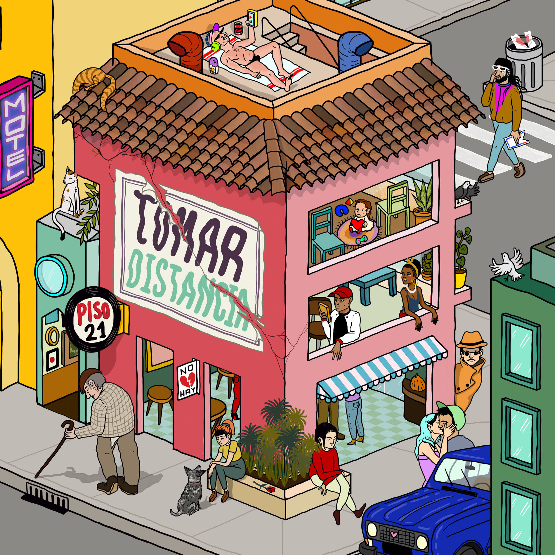 Album cover of Tomar Distancia