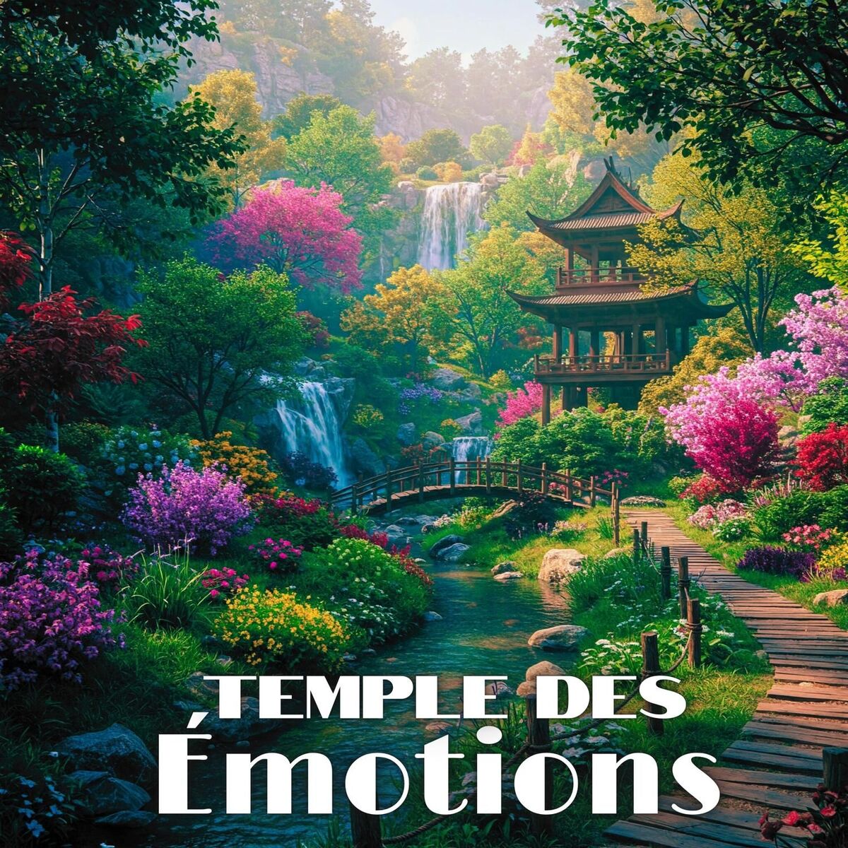 Album cover of Temple des Émotions: Ballades Zen Sereines pour le Cœur