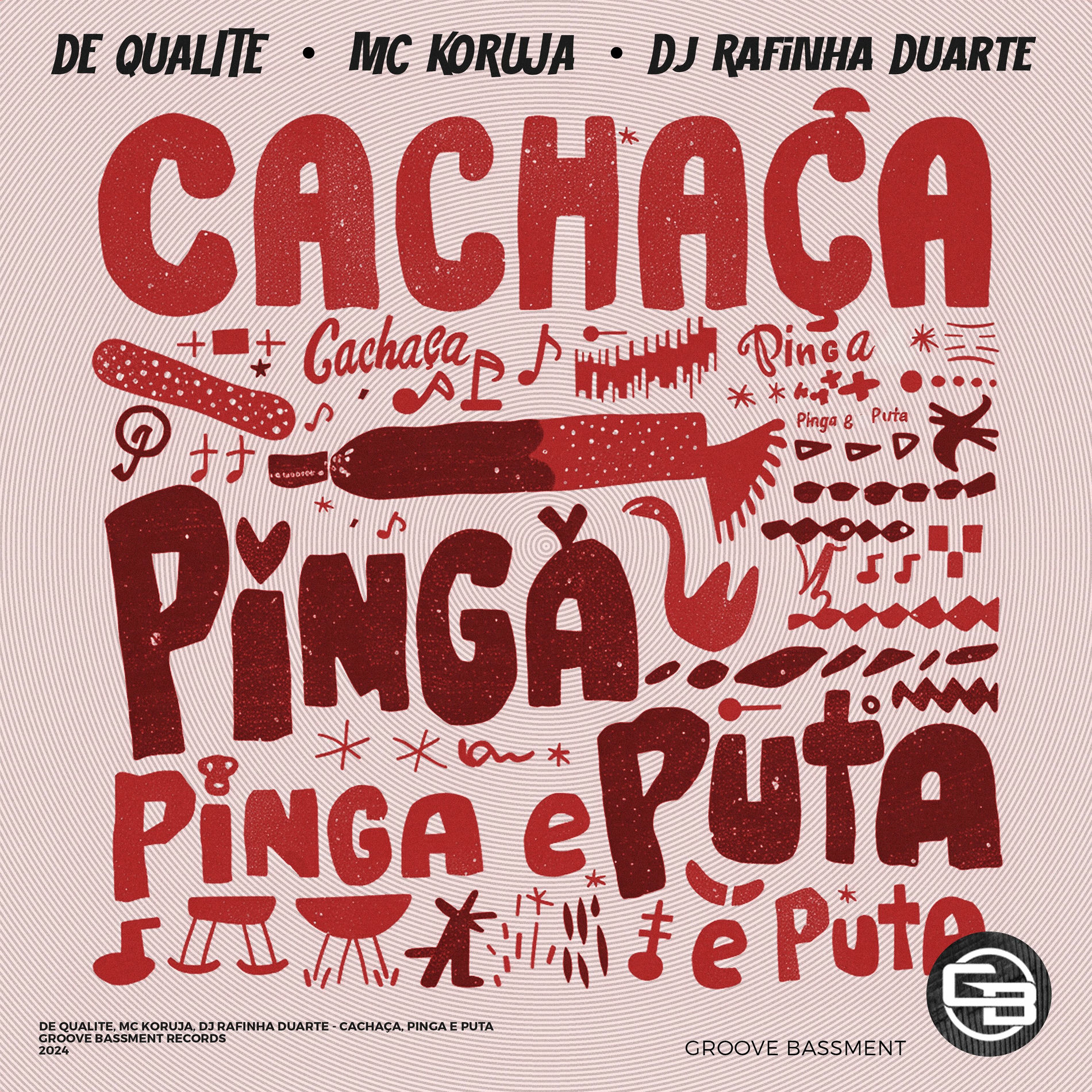 Album cover of Cachaça, Pinga e Puta