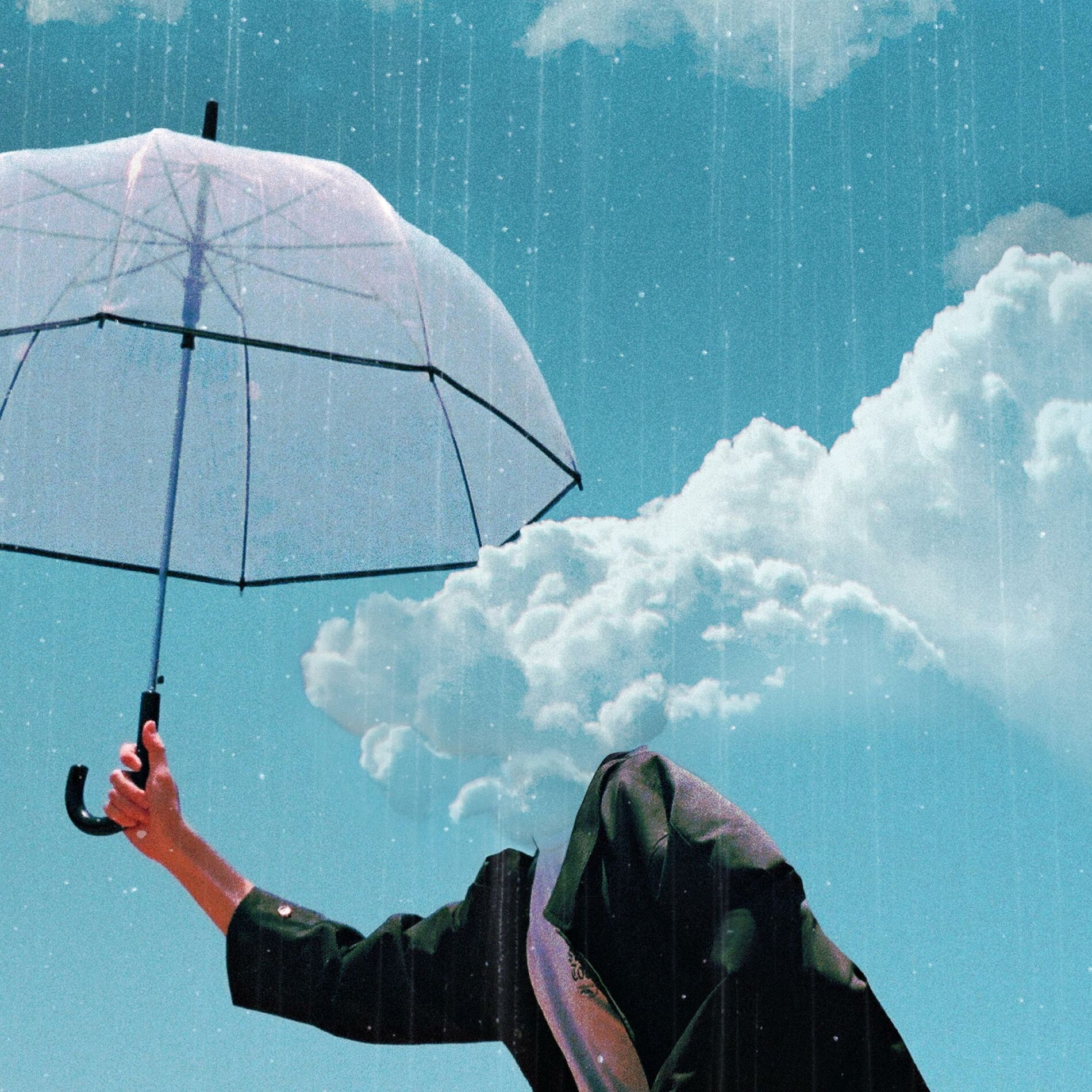 Album cover of when the rain stops