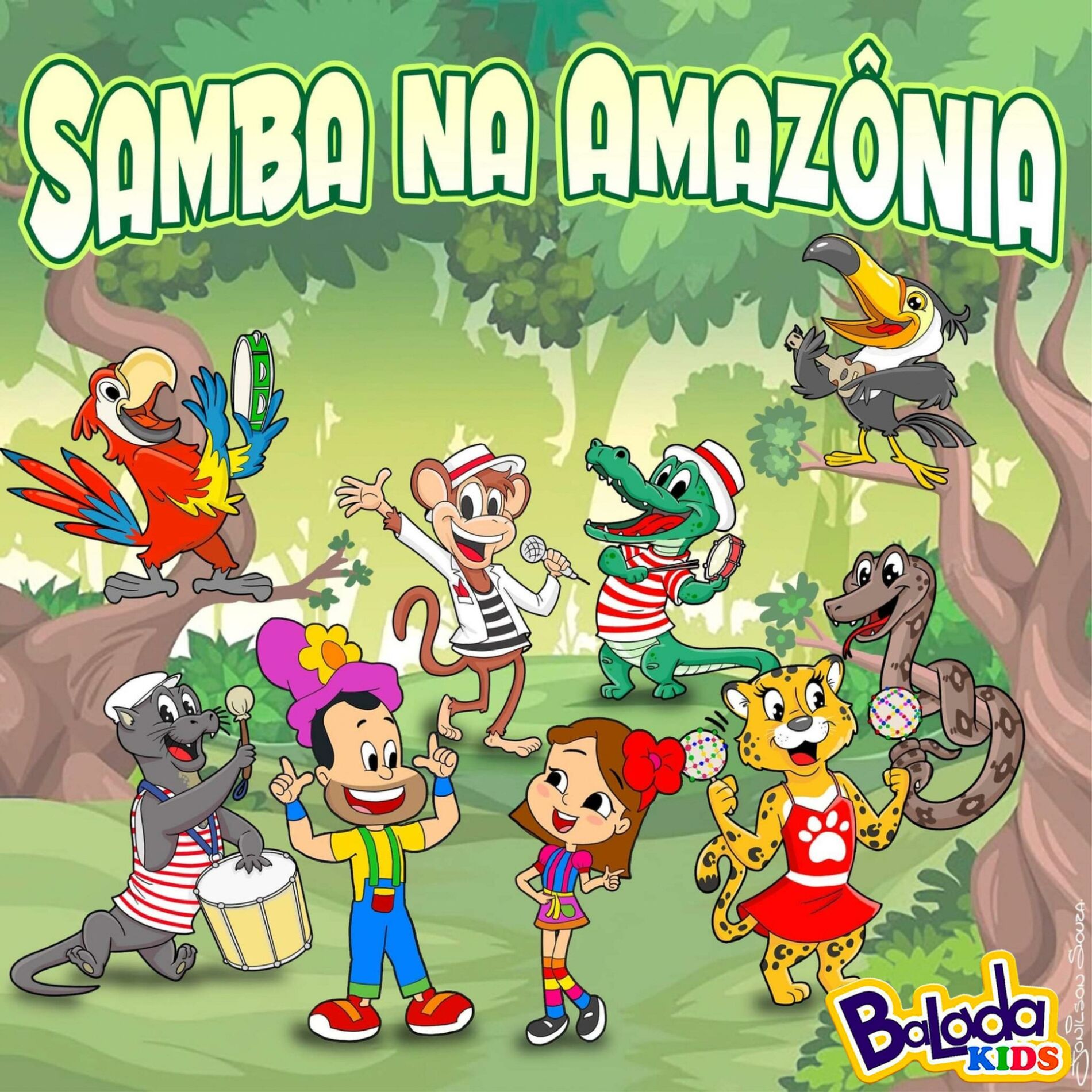 Album cover of Samba na Amazônia