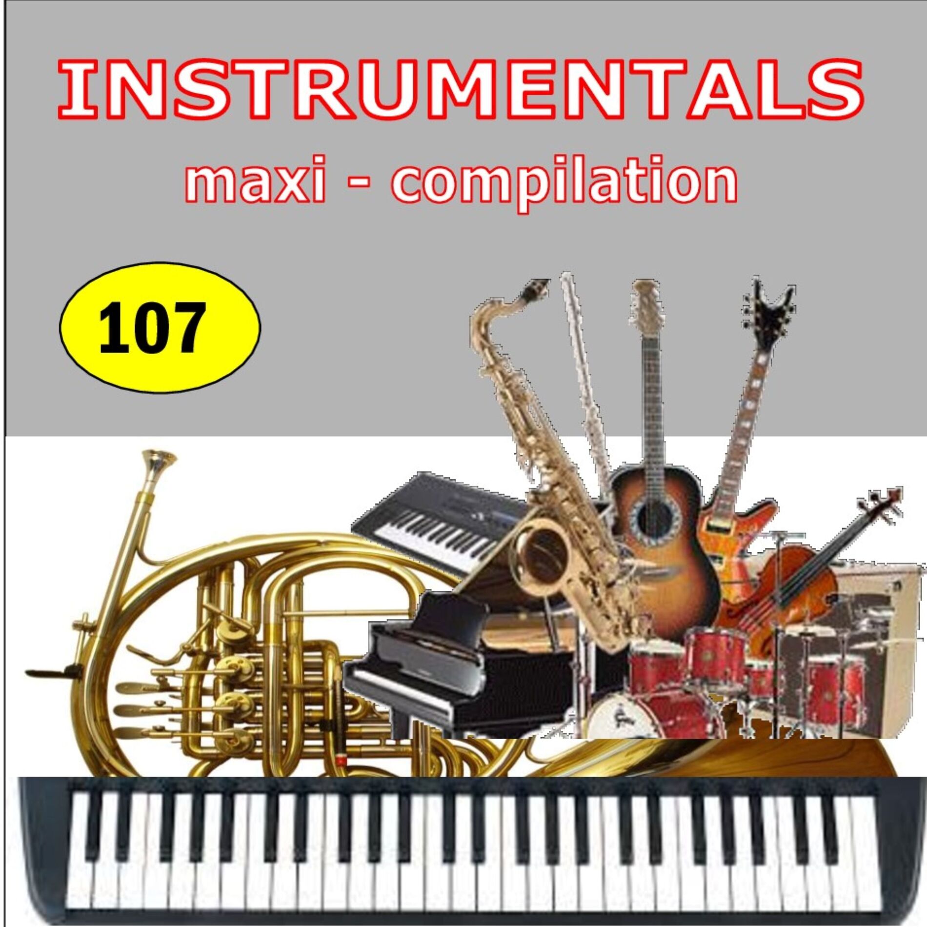 Album cover of Instrumentals Maxi-Compilation 107