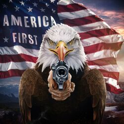 Cover of America First (feat. Valentina Gomez)
