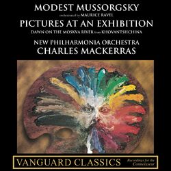 Cover of Mussorgsky: Pictures at an Exhibition, Dawn on the Moskva River