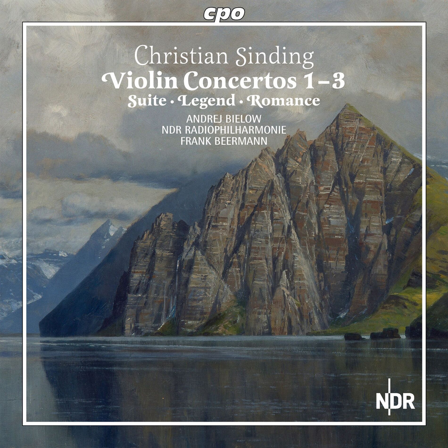 Album cover of Sinding: Violin Concertos Nos. 1-3 & Other Works for Violin & Orchestra