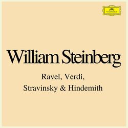 Cover of Steinberg conducts Ravel, Verdi, Stravinsky & Hindemith