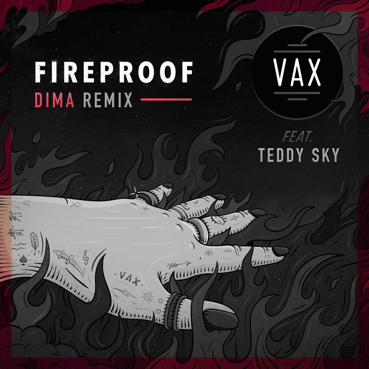 Album cover of Fireproof (feat. Teddy Sky)