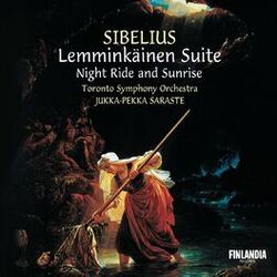 Cover of Sibelius : Lemminkäinen Suite; Night Ride and Sunrise