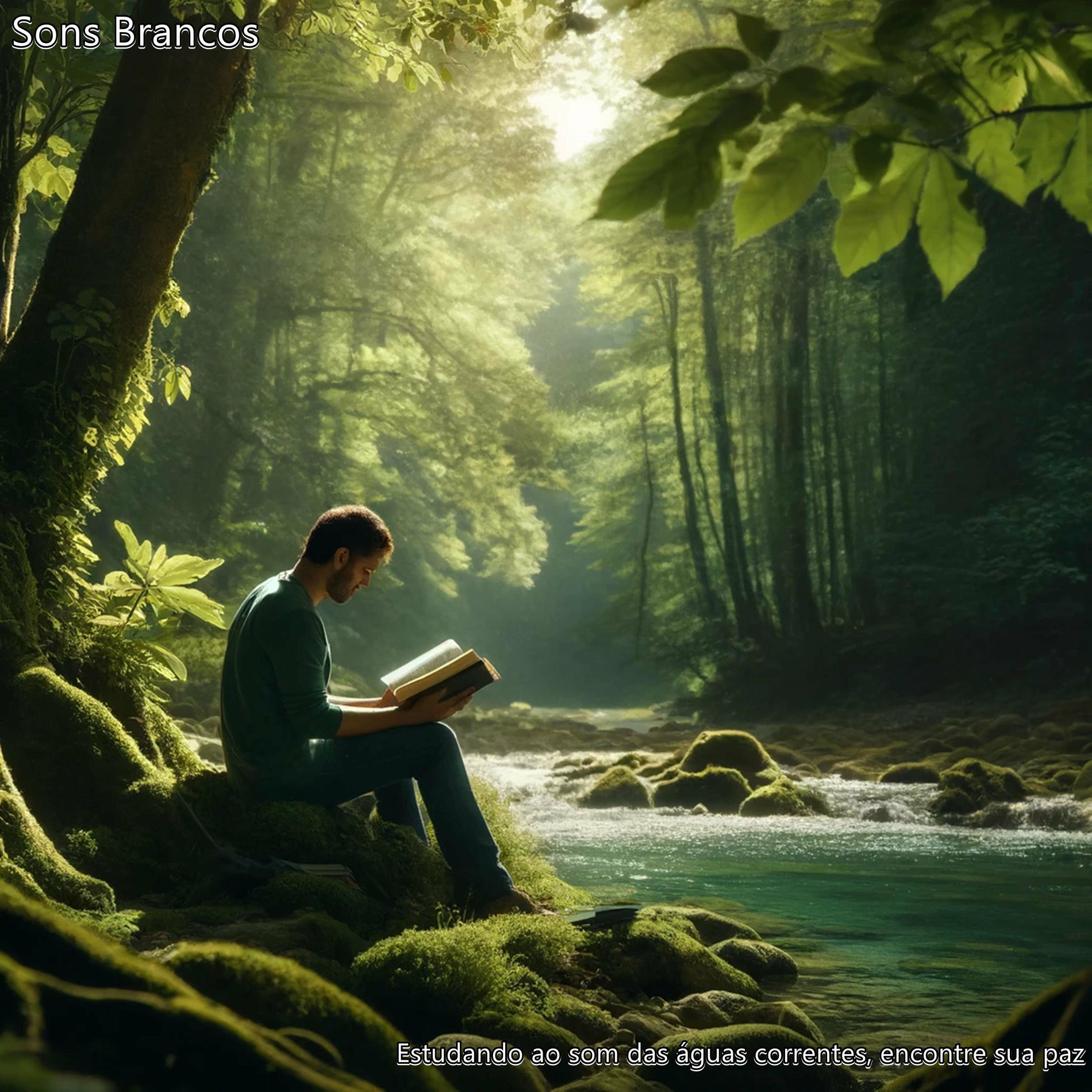 Album cover of Estudando ao Som das Águas Correntes, Encontre Sua Paz
